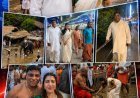 ಹುಬ್ಬಳ್ಳಿ: ಕೇರಳದ ಕೊಟಿಯೂರು ಶಿವ ಪಾರ್ವತಿ ದೇವಸ್ಥಾನಕ್ಕೆ ಡಾ‌‌.ರಮೇಶ್ ಕುಟುಂಬ ಭೇಟಿ ವಿಶೇಷ ಪೂಜೆ