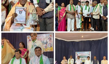 "ಡಾ.ರಮೇಶ್ ಗೆ ಚುಟುಕು ಚೇತನ ಗೌರವ ಪ್ರಶಸ್ತಿ ಪ್ರದಾನ"
