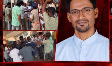 ಪ್ರಸಾದ್ ಅಬ್ಬಯ್ಯ ಗೆ ಸಚಿವ ಸ್ಥಾನ ನೀಡುವಂತೆ ಪಿನಾಯಿಲ್ ಕುಡಿದ  ಅಭಿಮಾನಿ