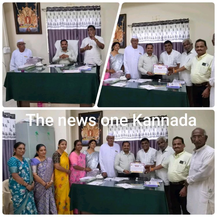 "2055ನೇ ಮದ್ಯವರ್ಜನ ಶಿಬಿರದ ಯಶಸ್ಸಿಗೆ" ಡಾ. ರಮೇಶ್ ಮಹಾದೇವಪ್ಪನವರಿಗೆ ಅಭಿನಂದನಾ ಪತ್ರ