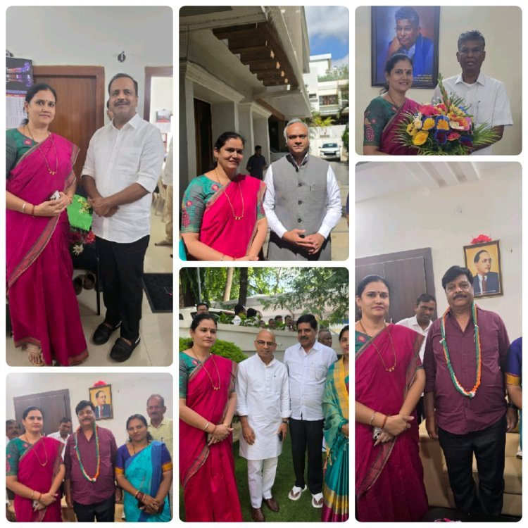 ಕಾಂಗ್ರೆಸ್ ನಾಯಕರನ್ನ ಭೇಟಿಯಾದ ಹುಬ್ಬಳ್ಳಿ-ಧಾರವಾಡ ಮಹಾನಗರ ಮಹಿಳಾ ಕಾಂಗ್ರೆಸ್ ಜಿಲ್ಲಾಧ್ಯಕ್ಷೆ ಗೌರಮ್ಮಾ ಬಲೋಗಿ!