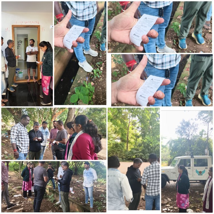 ಹುಬ್ಬಳ್ಳಿ: ರಸ್ತೆ ಬದಿಯಲ್ಲಿ ತ್ಯಾಜ್ಯ ಎಸೆದವರಿಗೆ 6,000 ರೂ ದಂಡ
