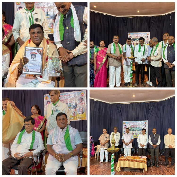 "ಡಾ.ರಮೇಶ್ ಗೆ ಚುಟುಕು ಚೇತನ ಗೌರವ ಪ್ರಶಸ್ತಿ ಪ್ರದಾನ"