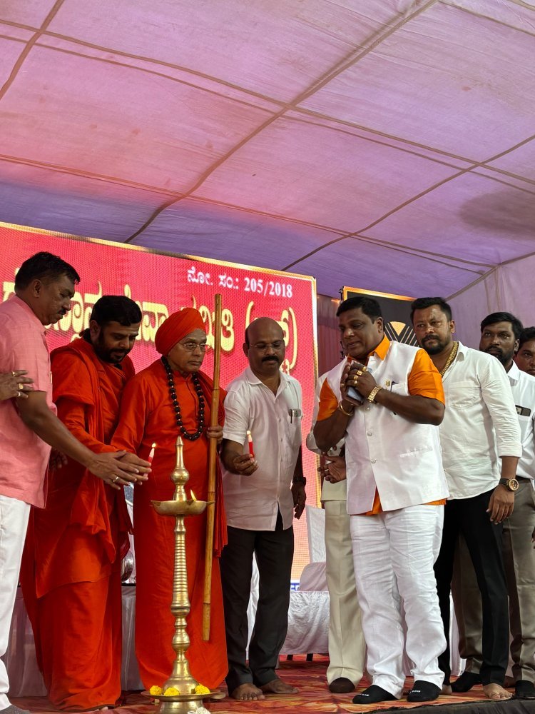 ಮಡಿವಾಳ ಮಾಚಿದೇವರ ದೇವಸ್ಥಾನದ 9ನೇ ವಾರ್ಷಿಕೋತ್ಸವ ಹಾಗೂ ಪ್ರತಿಭಾ ಪುರಸ್ಕಾರದಲ್ಲಿ ಡಾ.ರಮೇಶ್ ಭಾಗಿ