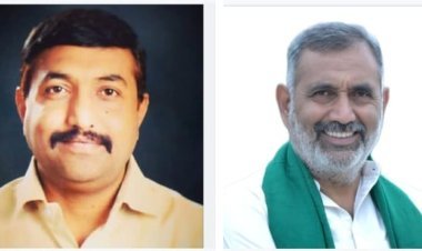 ಕಾಂಗ್ರೆಸ್ ನೂತನ ಜಿಲ್ಲಾಧ್ಯಕ್ಷರಿಗೆ ಮಹಿಳಾ ಕಾಂಗ್ರೆಸ್ ಜಿಲ್ಲಾಧ್ಯಕ್ಷೆ ಗೌರಮ್ಮಾ ಅಭಿನಂದನೆ