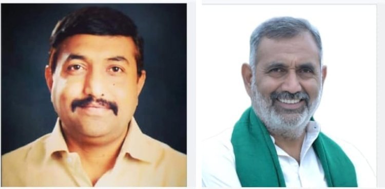 ಕಾಂಗ್ರೆಸ್ ನೂತನ ಜಿಲ್ಲಾಧ್ಯಕ್ಷರಿಗೆ ಮಹಿಳಾ ಕಾಂಗ್ರೆಸ್ ಜಿಲ್ಲಾಧ್ಯಕ್ಷೆ ಗೌರಮ್ಮಾ ಅಭಿನಂದನೆ
