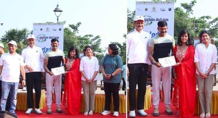 ಹು-ಧಾ ಪಾಲಿಕೆಯ ಕಛೇರಿ ವ್ಯವಸ್ಥಾಪಕ ಗಣೇಶ ಮಡಿವಾಳಗೆ ಜಿಲ್ಲಾಧಿಕಾರಿಗಳಿಂದ ಸನ್ಮಾನ ಸತ್ಕಾರ!