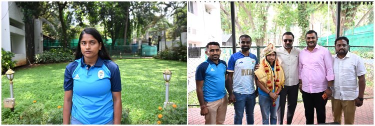 ಪ್ಯಾರಾ ಅಥ್ಲೀಟ್‌ ರಾಧಾ ವೆಂಕಟೇಶ್ ಗೆ ಸಚಿವ ಸಂತೋಷ್‌ ಲಾಡ್‌ ಶುಭ ಹಾರೈಕೆ:ಅಗತ್ಯ ನೆರವಿನ ಭರವಸೆ ನೀಡಿದ ಸಚಿವರು