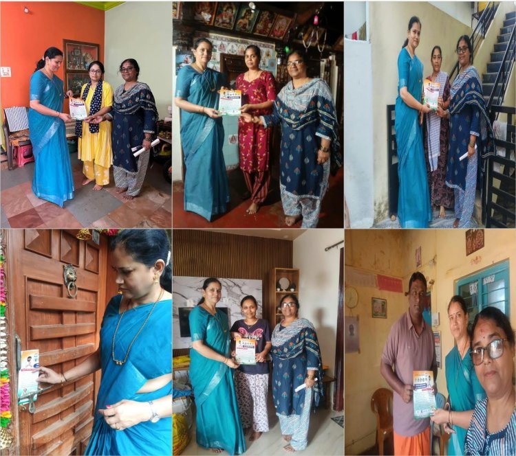 ಕಾಂಗ್ರೆಸ್ ಅಭ್ಯರ್ಥಿ ಮೋಹನ ಲಿಂಬಿಕಾಯಿ ಪರ ಜಿಲ್ಲಾಧ್ಯಕ್ಷೆ ಗೌರಮ್ಮಾ ಬಲೋಗಿ ಅಬ್ಬರದ ಪ್ರಚಾರ